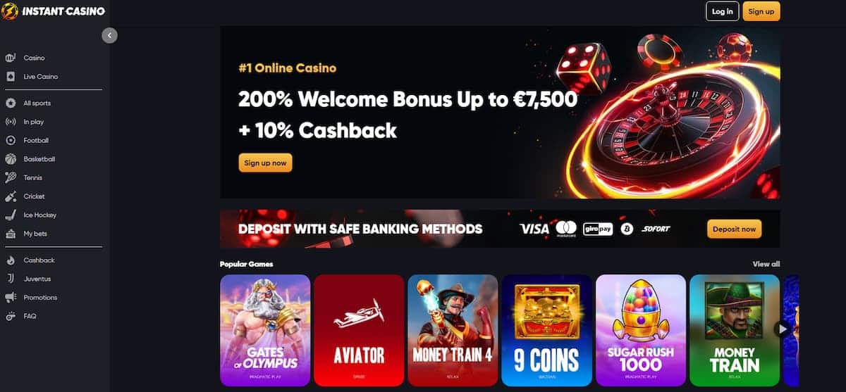 Instant Casino Beste Keuze voor Sportwedders